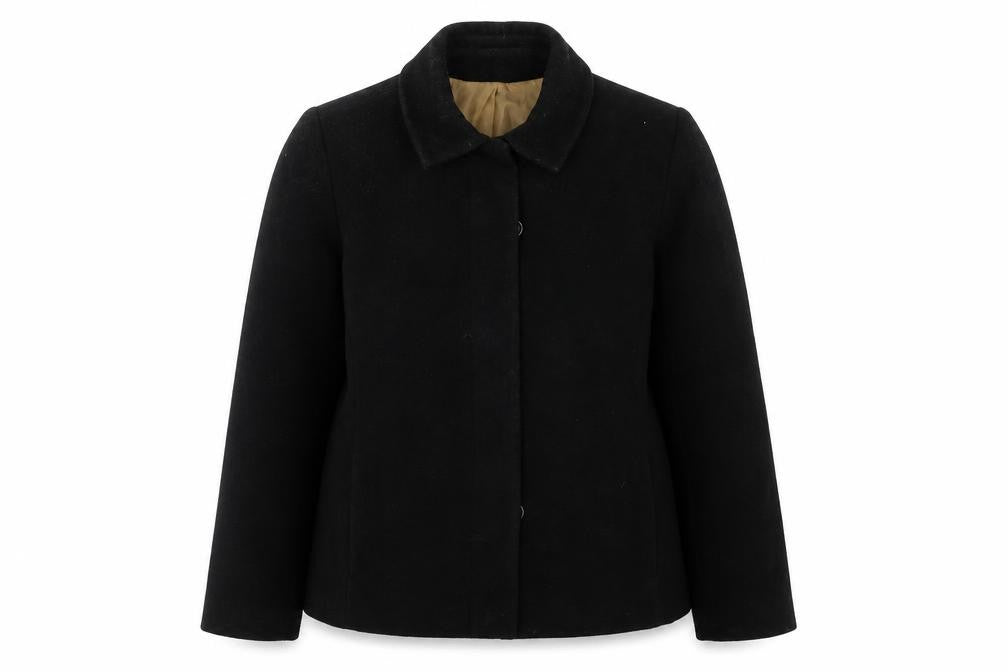 NL Collection Womens Black Jacket Coatigan Size 14