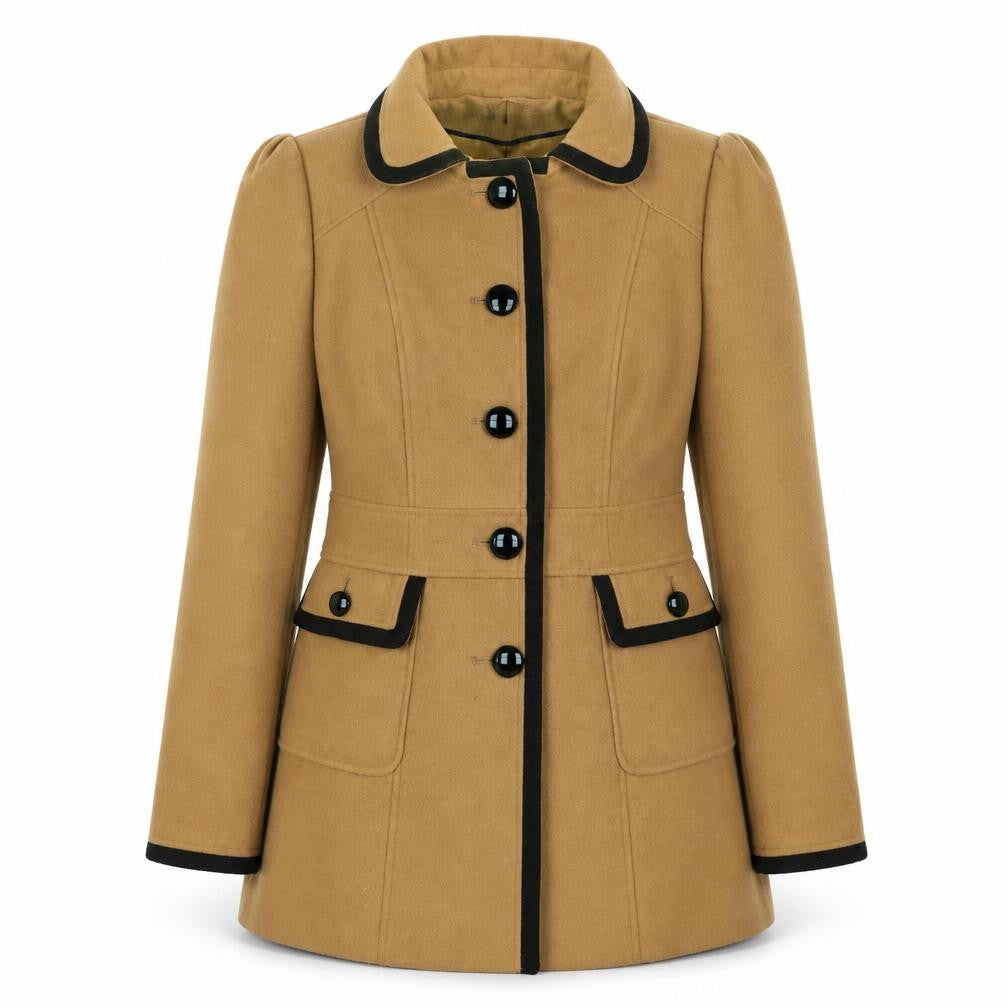 George Womens Brown Jacket Coatigan Size 12