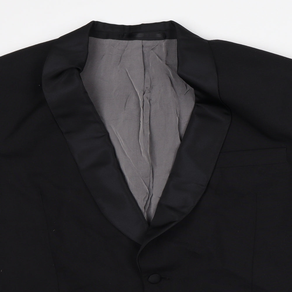 Preworn Mens Black Jacket Blazer Size M