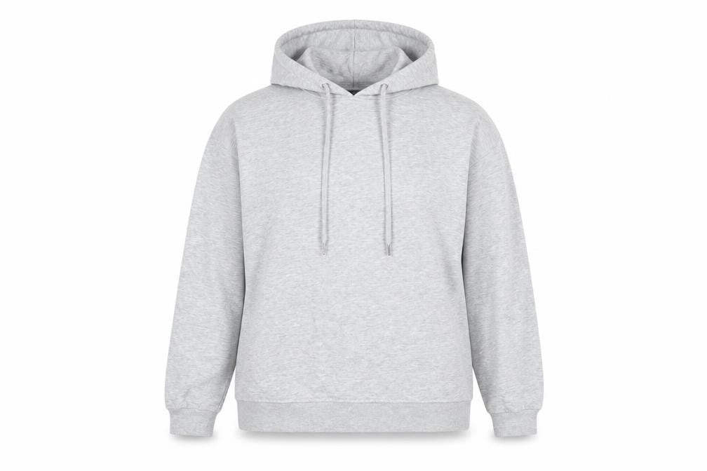 F&F Womens Grey Cotton Pullover Hoodie Size 12 Pullover
