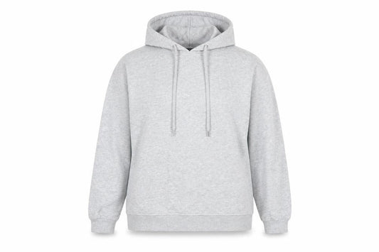 F&F Womens Grey Cotton Pullover Hoodie Size 12 Pullover