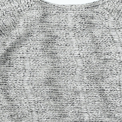 Next Womens Silver Round Neck Cotton Pullover Jumper Size 10