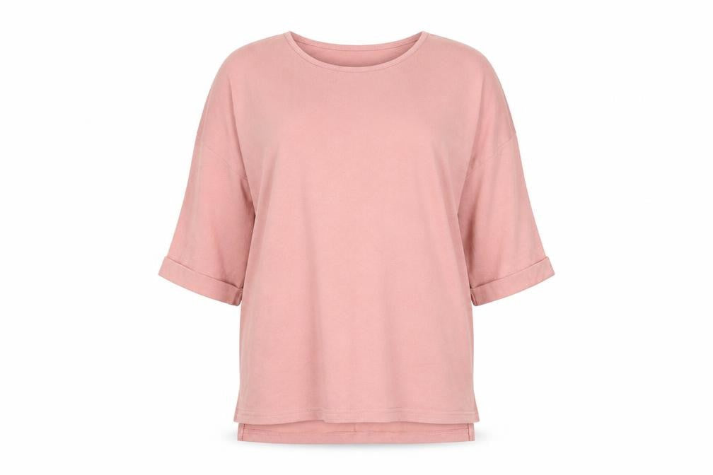 New Look Womens Pink Boat Neck Polyester Pullover Jumper Size S