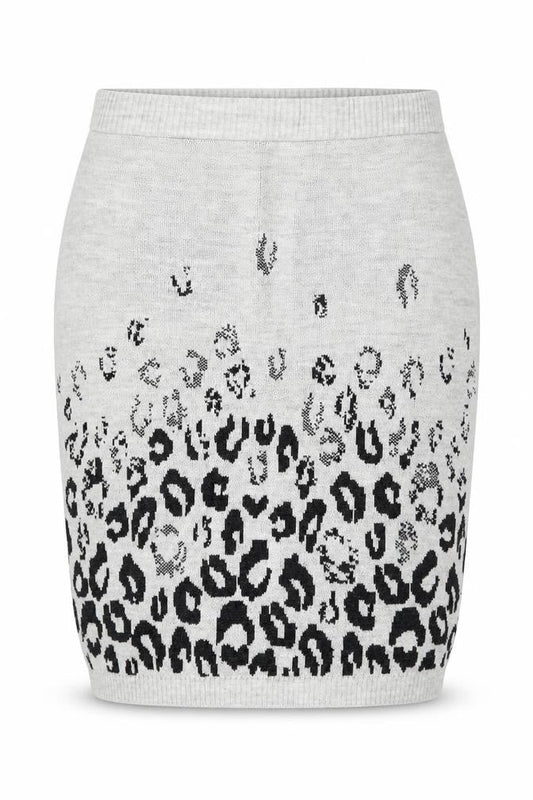 Kaleidoscope Womens Grey Animal Print Acrylic Straight & Pencil Skirt Size 14