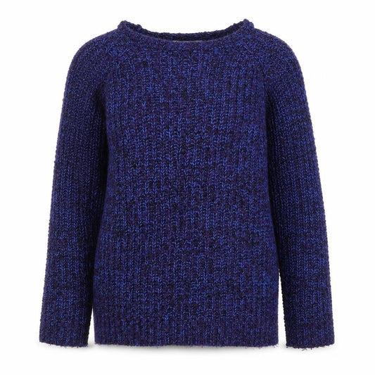 Generation Girls Blue Round Neck Acrylic Pullover Jumper Size 12-13 Years