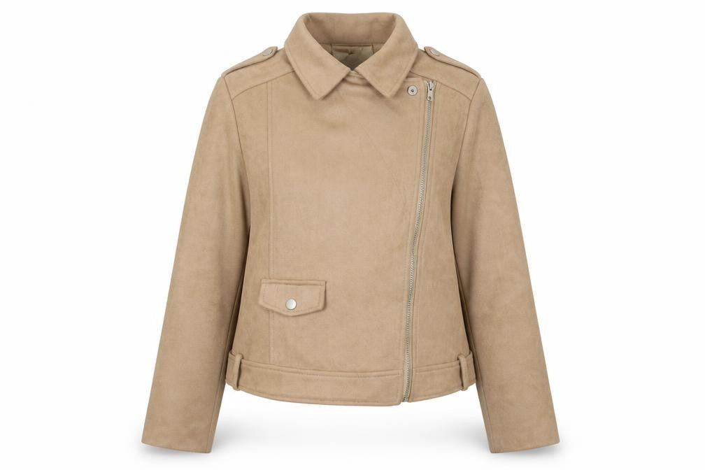 Vera & lucy Womens Brown Jacket Coat Size M