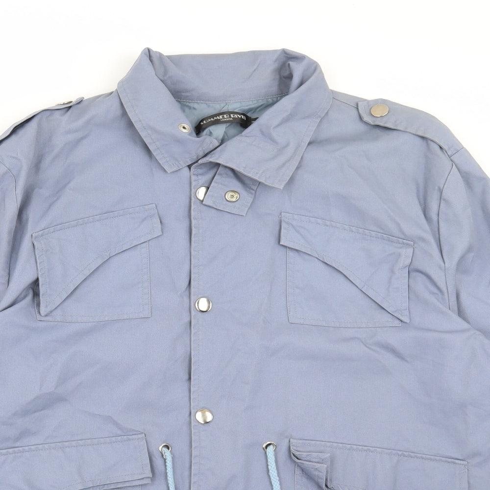 Summer River Womens Blue Jacket Size M