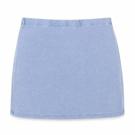 River Island Womens Blue Cotton A-Line Skirt Size 6