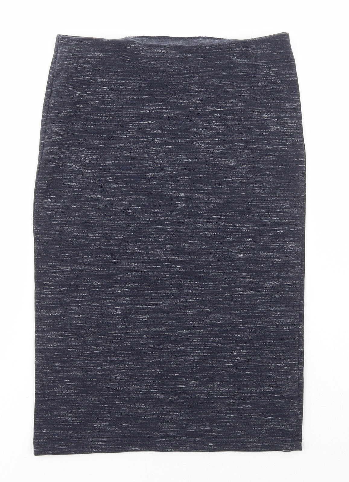 Topshop Womens Blue Cotton Straight & Pencil Skirt Size 6