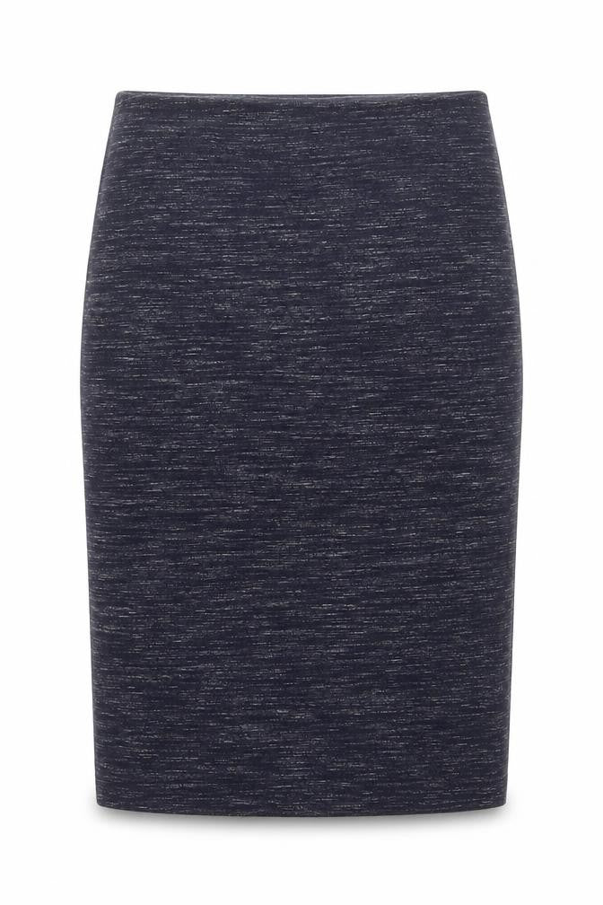Topshop Womens Blue Cotton Straight & Pencil Skirt Size 6