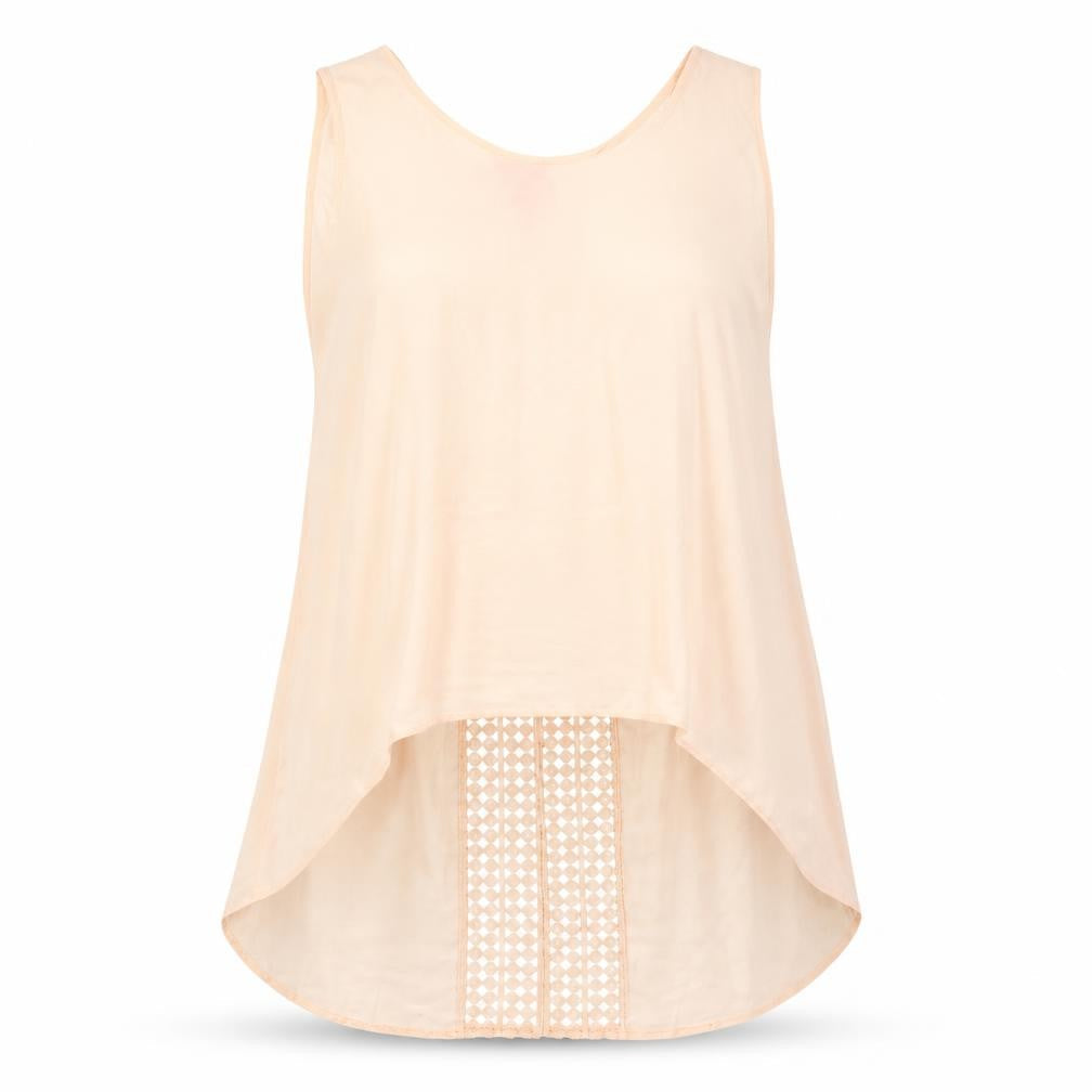 Atmosphere Womens Orange Polyester Basic Blouse Size 20 Scoop Neck