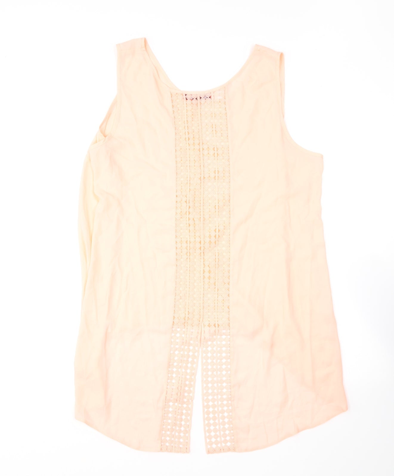 Atmosphere Womens Orange Polyester Basic Blouse Size 20 Scoop Neck