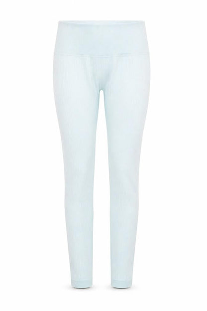 Preworn Womens Blue Nylon Compression Leggings Size S L24 in Regular