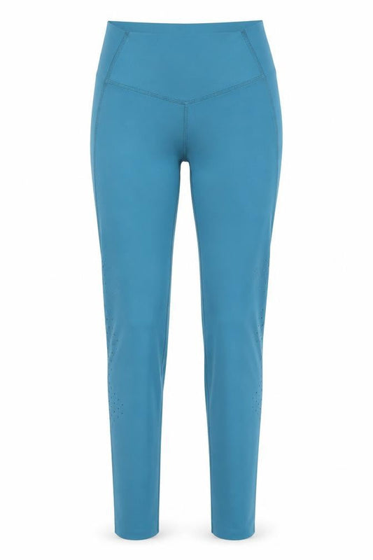 Myprotein Womens Blue Polyester Compression Leggings Size XS L26 in Regular