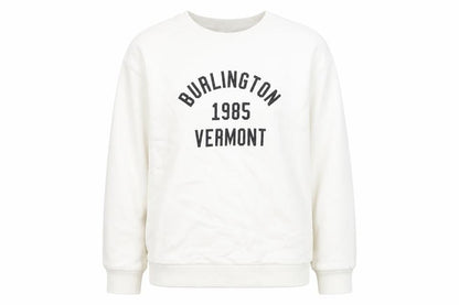 Mango Girls White Cotton Pullover Sweatshirt Size 11-12 Years Pullover - Burlington Vermont