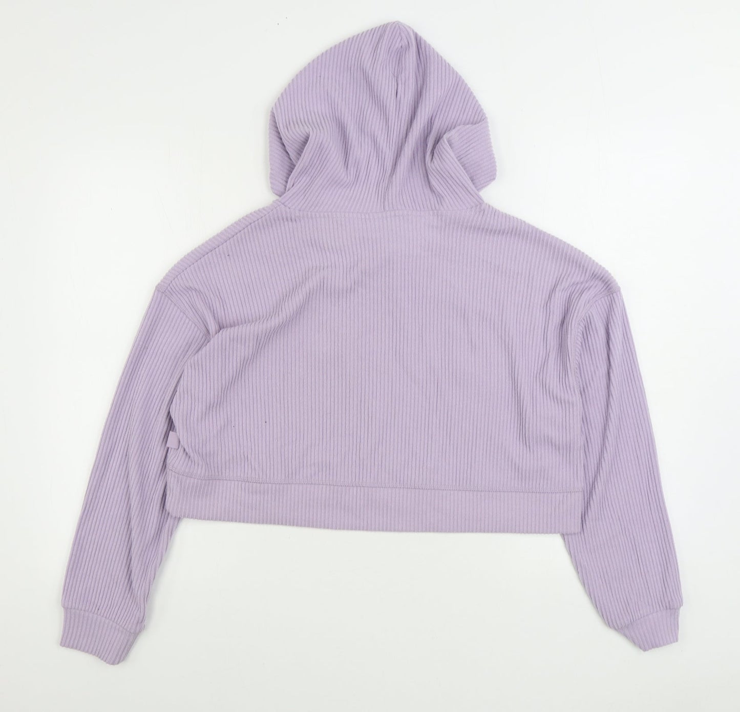 Primark Womens Purple Polyester Pullover Hoodie Size M Pullover