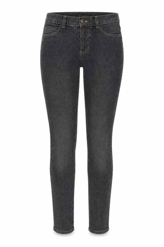Zara Womens Grey Cotton Skinny Jeans Size 8 L30 in Regular