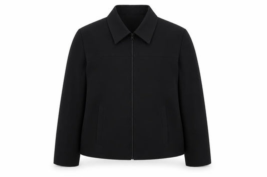 AMARANTO Womens Black Jacket Size 16 Zip