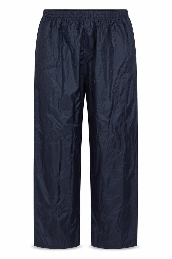 Wetplay Womens Blue Polyester Rain Trousers Trousers Size L L27 in Regular