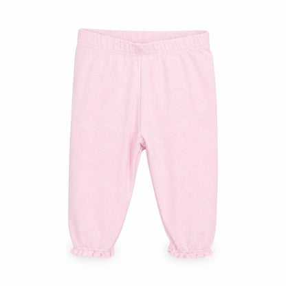 Eary days Girls Pink Cotton Capri Trousers Size 6-9 Months Pullover