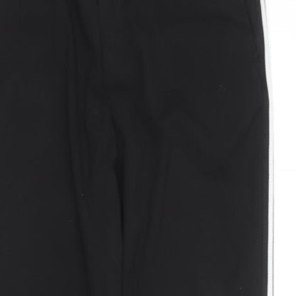 H&M Womens Black Polyester Trousers Size 32 in L27 in Regular