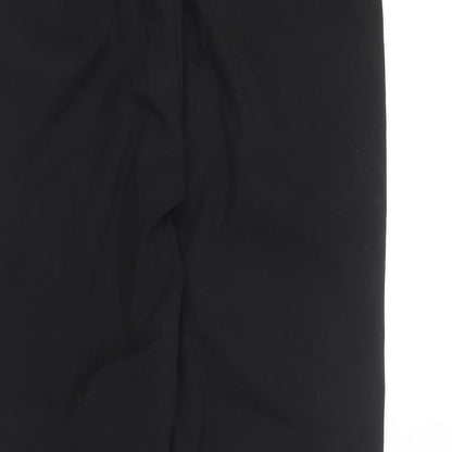 H&M Womens Black Polyester Trousers Size 32 in L27 in Regular
