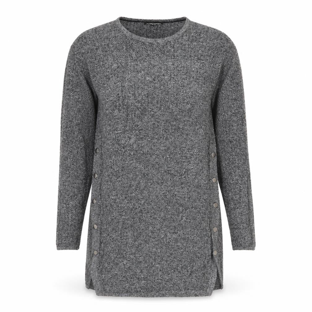 Warehouse Womens Green Round Neck Viscose Pullover Jumper Size 10