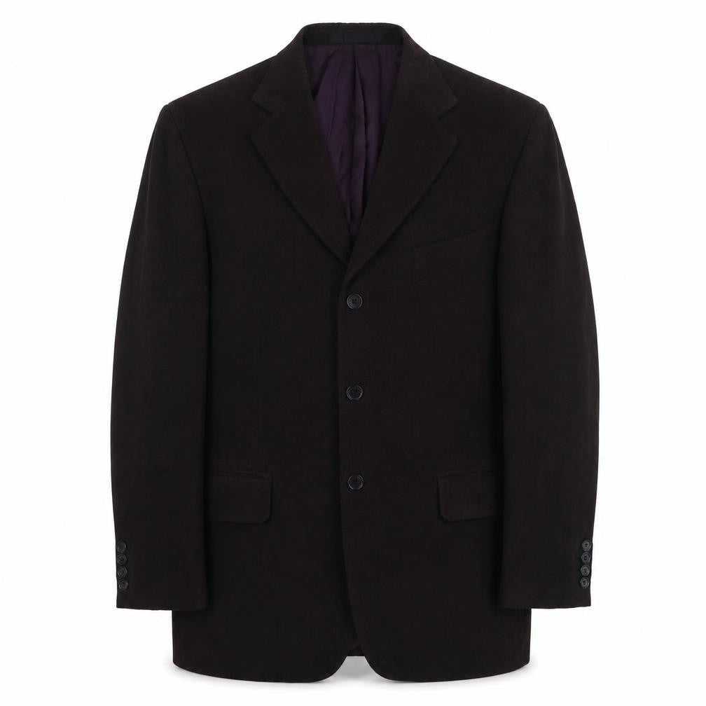 Impressions Mens Brown Polyester Jacket Suit Jacket Size 40