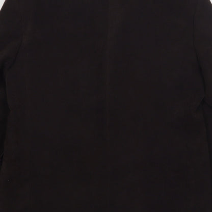 Impressions Mens Brown Polyester Jacket Suit Jacket Size 40