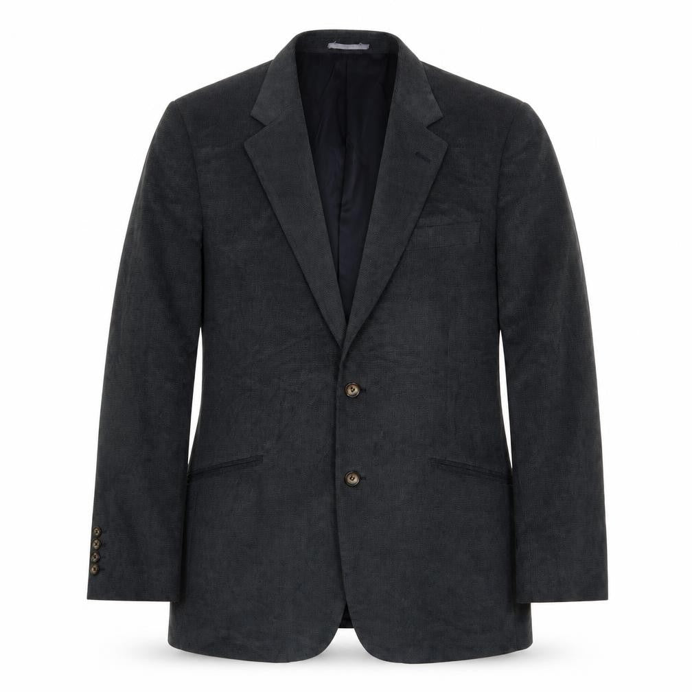 Brook Taverner Mens Grey Polyester Jacket Suit Jacket Size 40
