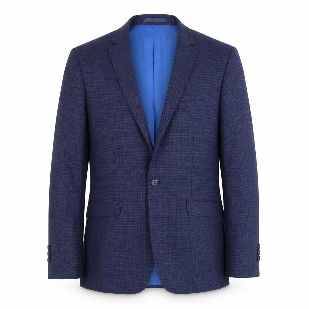 Marks & Spencer Mens Blue Polyester Jacket Suit Jacket Size 38