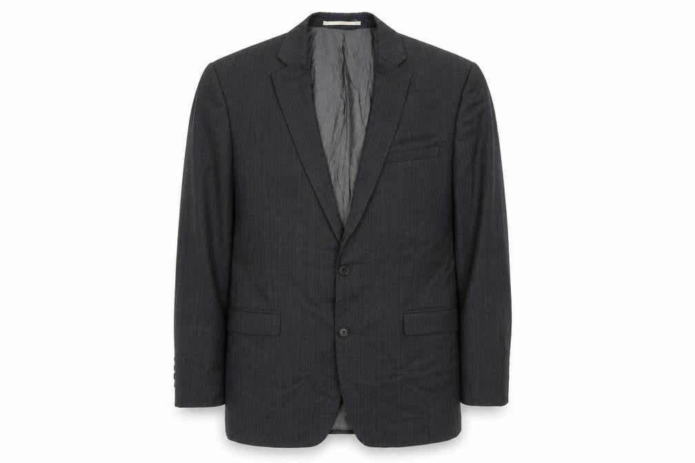 French Connection Mens Grey Wool Jacket Suit Jacket Size 40