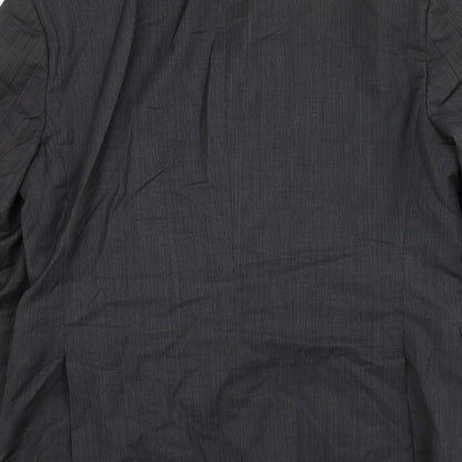 French Connection Mens Grey Wool Jacket Suit Jacket Size 40