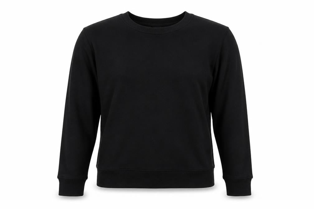 H&M Womens Black Cotton Pullover Sweatshirt Size M Pullover