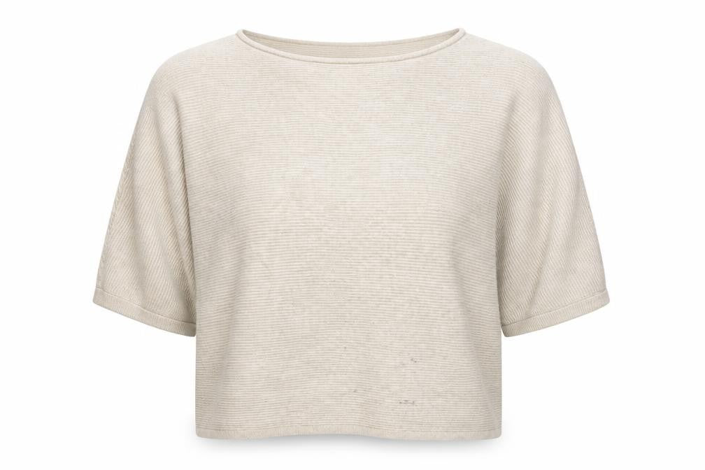 George Womens Beige Boat Neck Viscose Pullover Jumper Size L