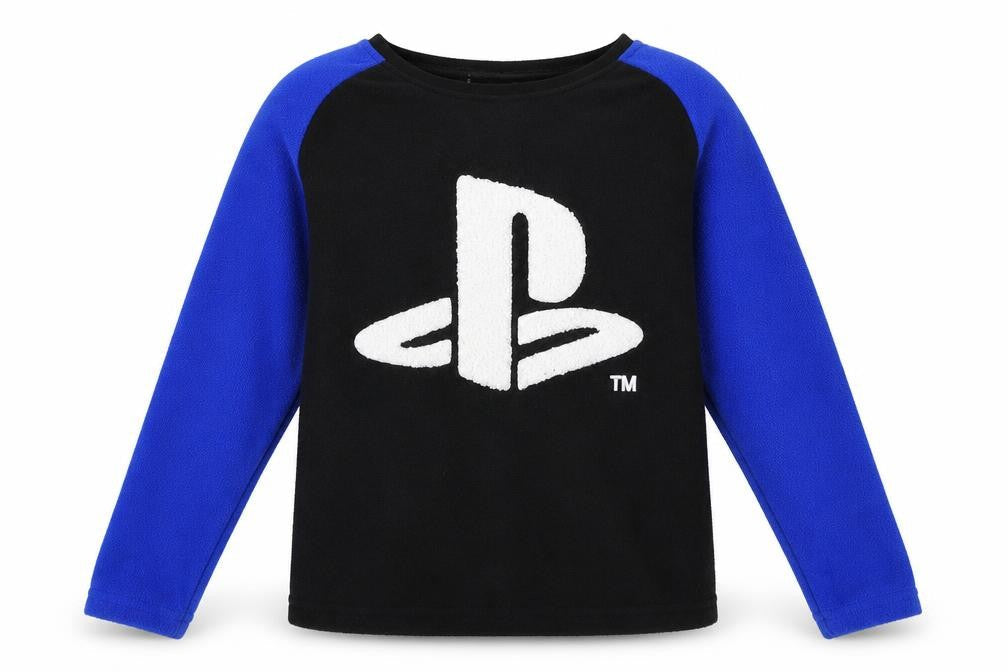 PlayStation Boys Black Polyester Pullover Sweatshirt Size 9-10 Years - PlayStation, Gaming