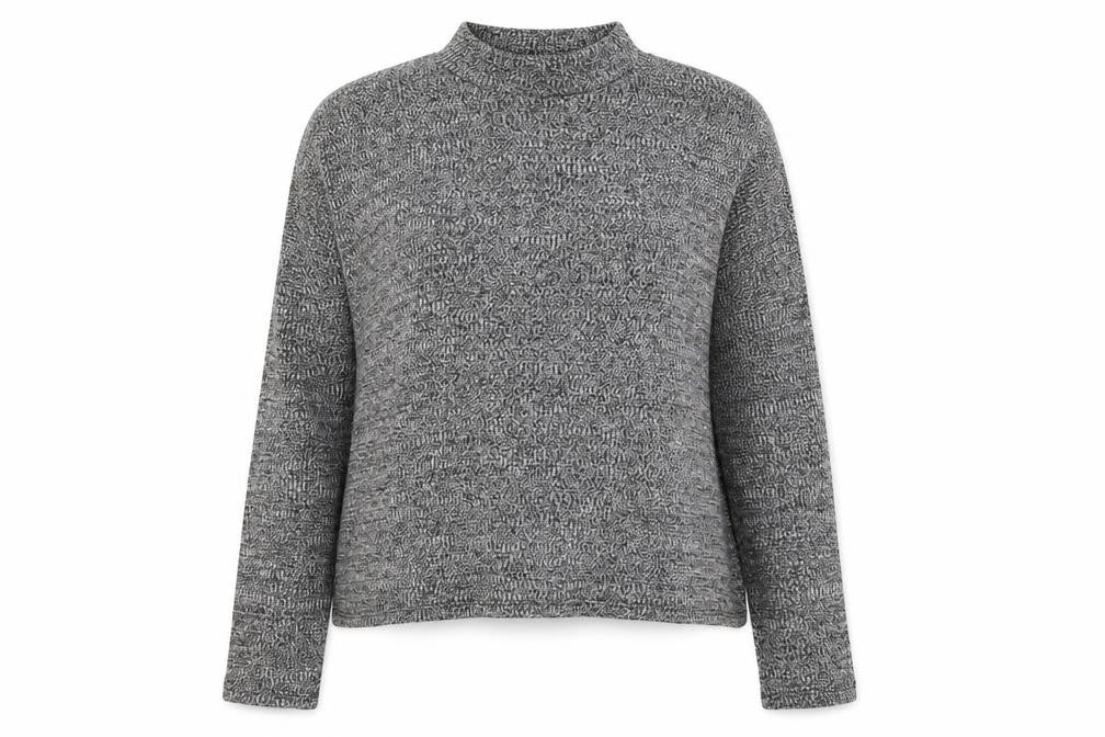 Divided by H&M Womens Grey Round Neck Polyester Pullover Jumper Size S
