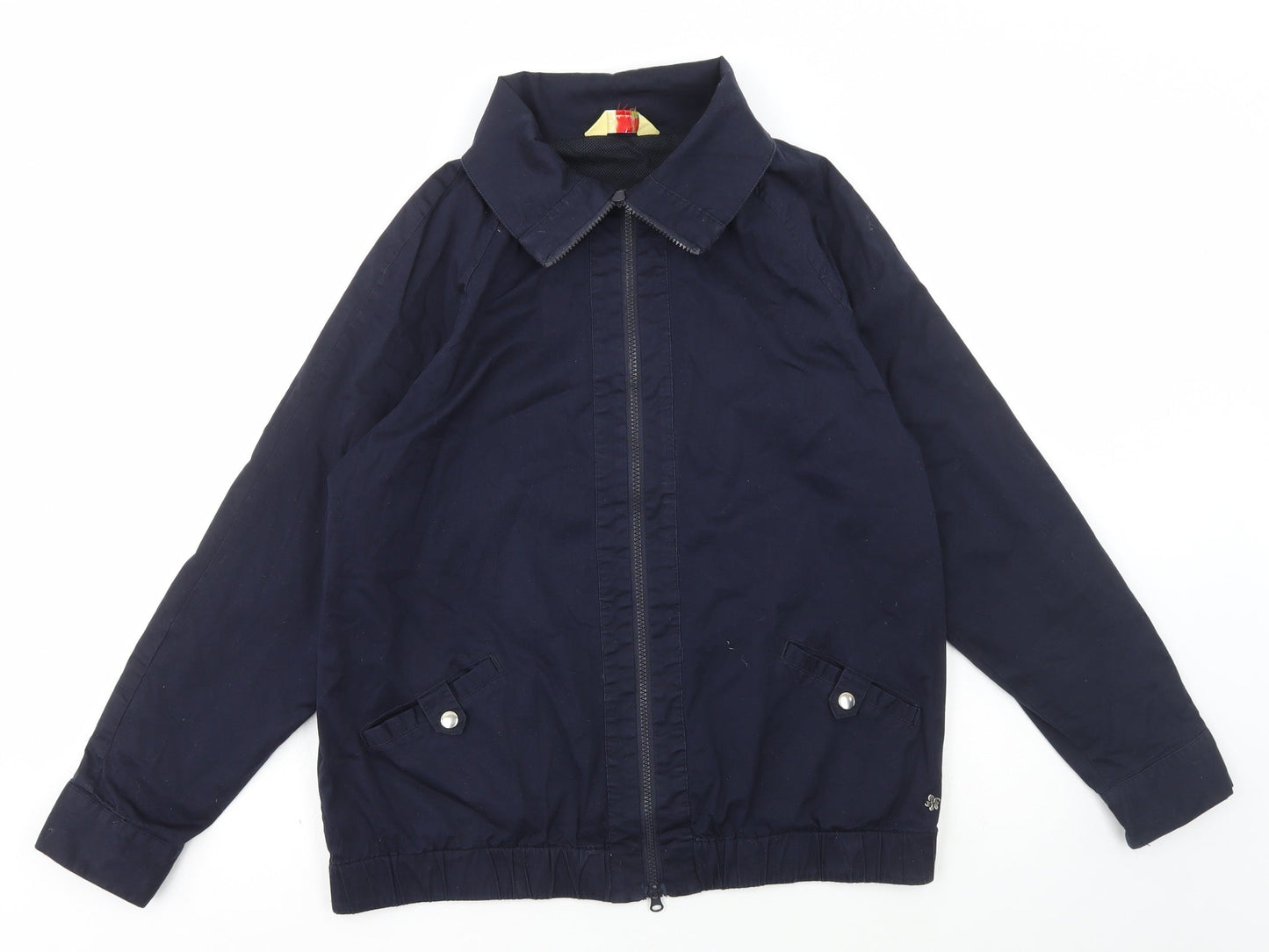 Alice Collins Womens Blue Jacket Coat Size 14 Zip
