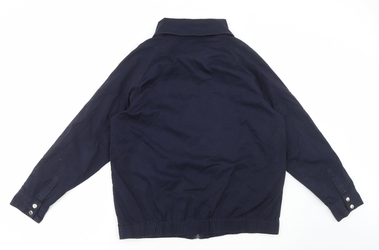 Alice Collins Womens Blue Jacket Coat Size 14 Zip