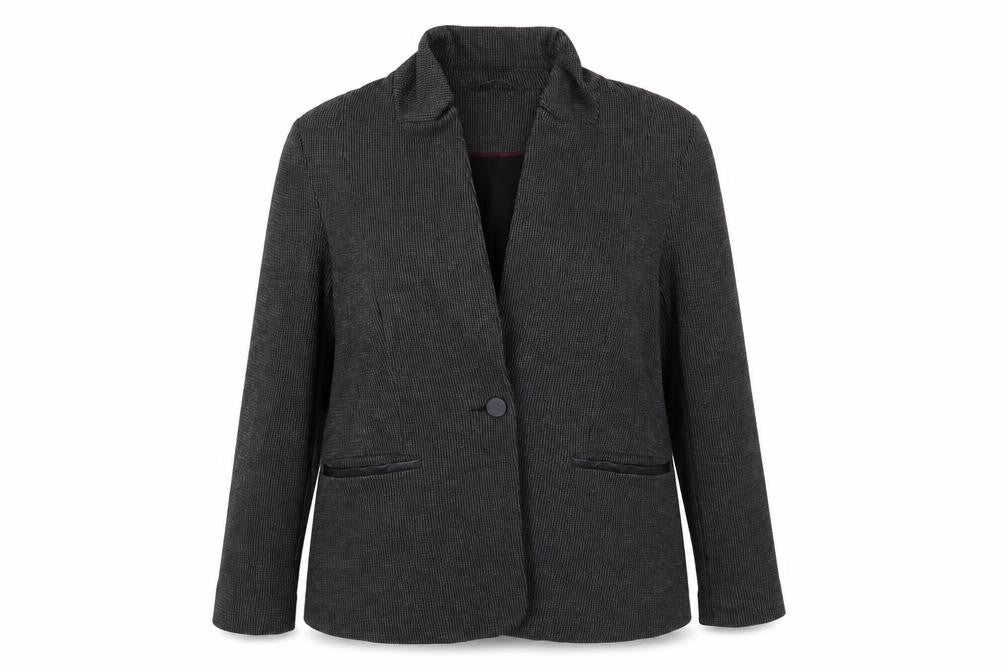 George Womens Grey Jacket Blazer Size 16 Button