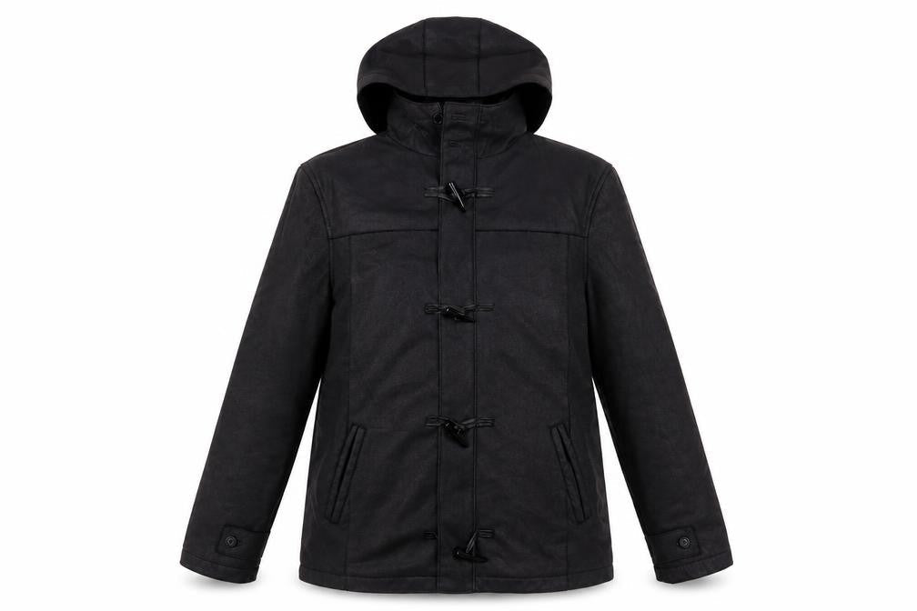 I Love 2 Love Womens Black Jacket Size M Toggle