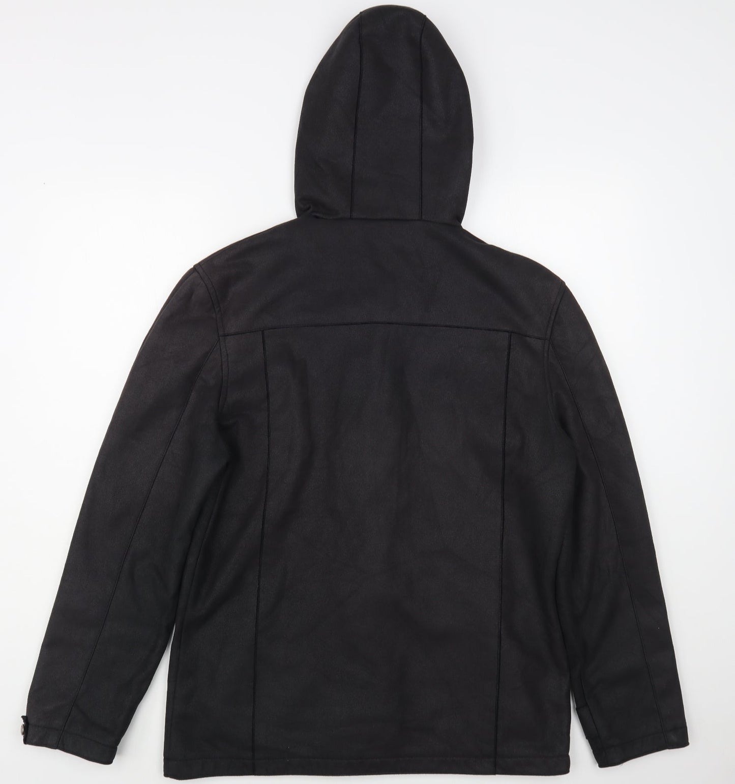 I Love 2 Love Womens Black Jacket Size M Toggle