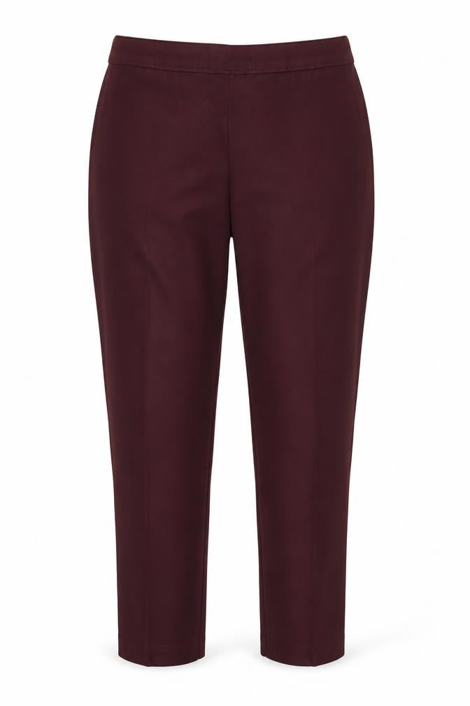 Saira of Manchester Womens Purple Polyester Trousers Size 24 L26 in Regular