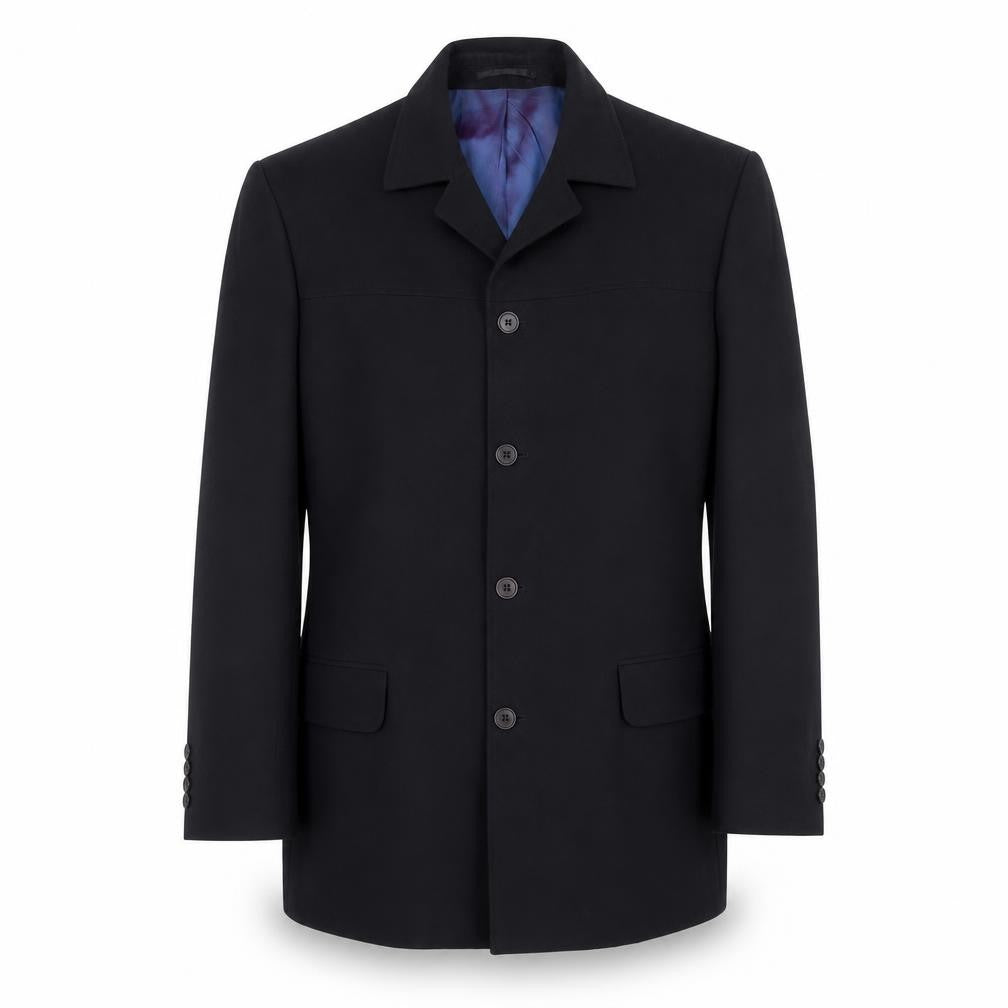 NEXT Mens Black Polyester Jacket Suit Jacket Size 42