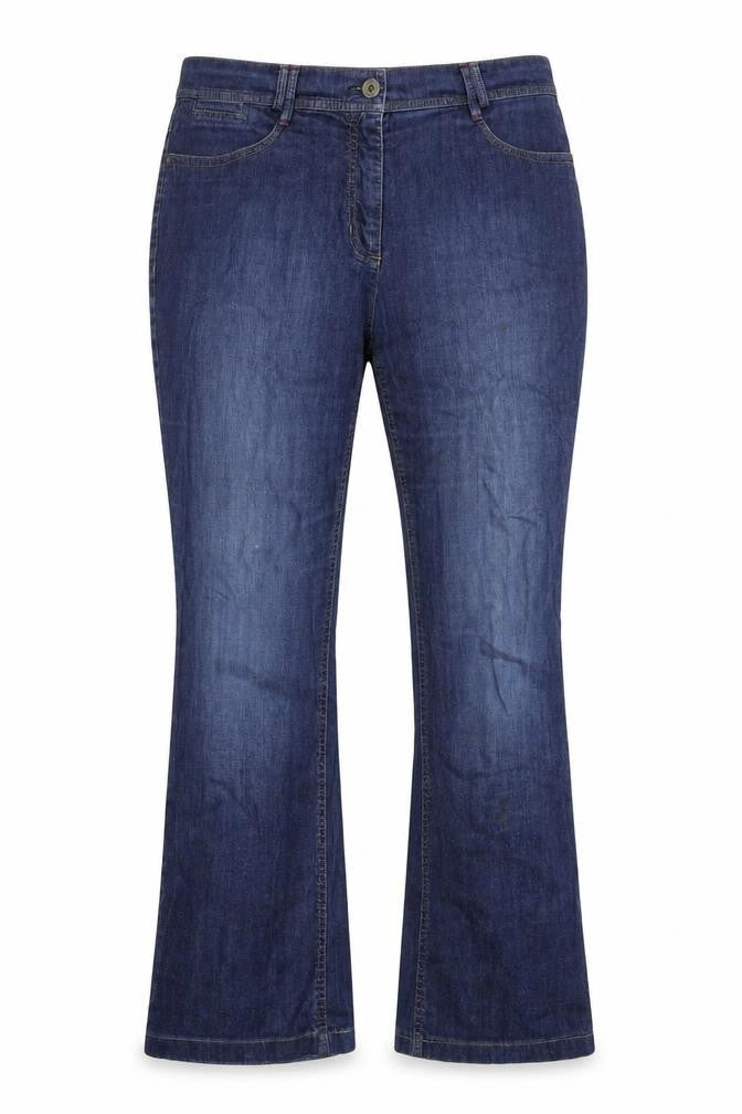 Gelco Womens Blue Cotton Bootcut Jeans Size 36 in L29 in Regular Zip