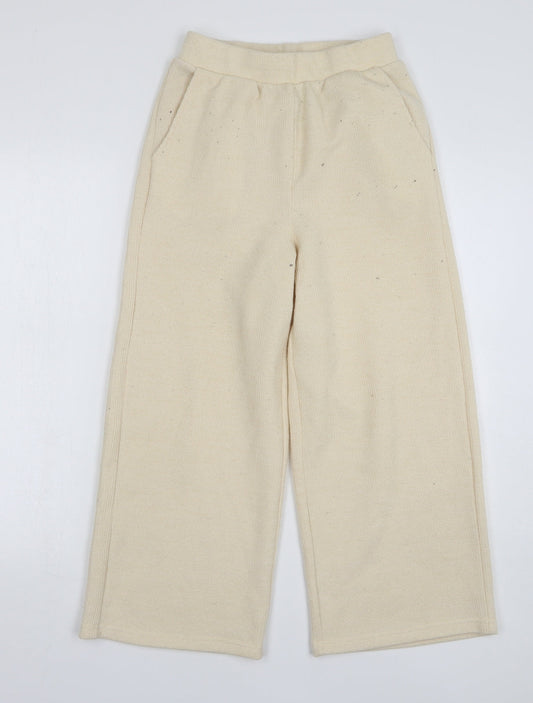 ASOS Womens Beige Polyester Sweatpants Trousers Size 4 L23 in Regular