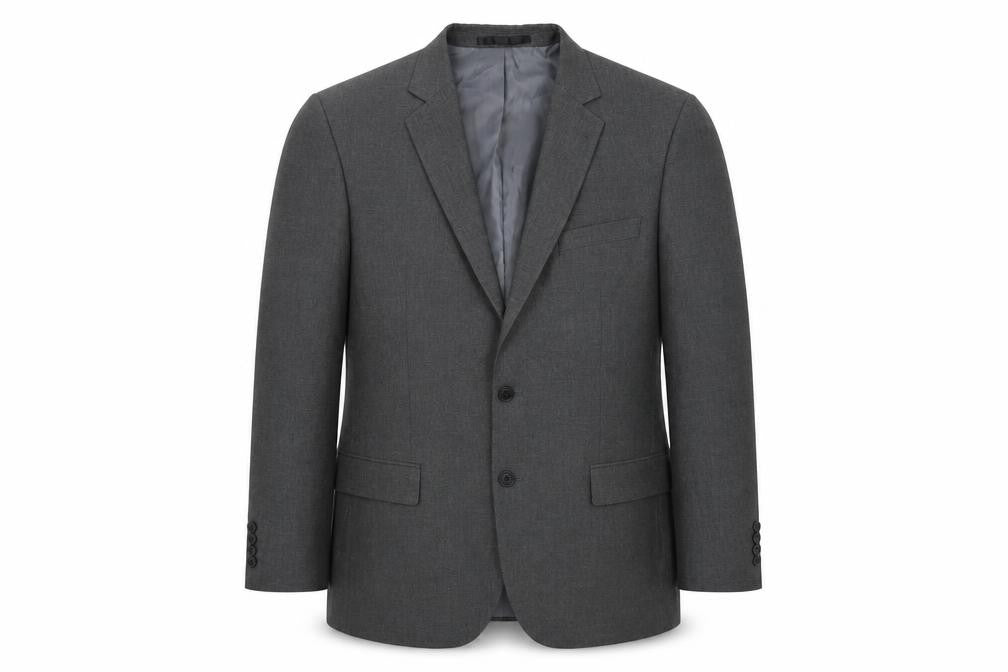 Marks & Spencer Mens Grey Polyester Jacket Suit Jacket Size 42