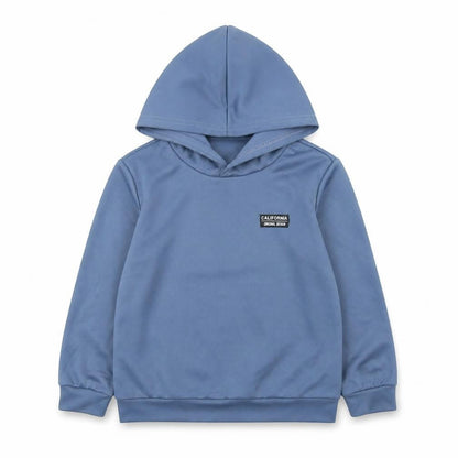 SHEIN Boys Black Polyester Pullover Hoodie Size 7 Years Pullover