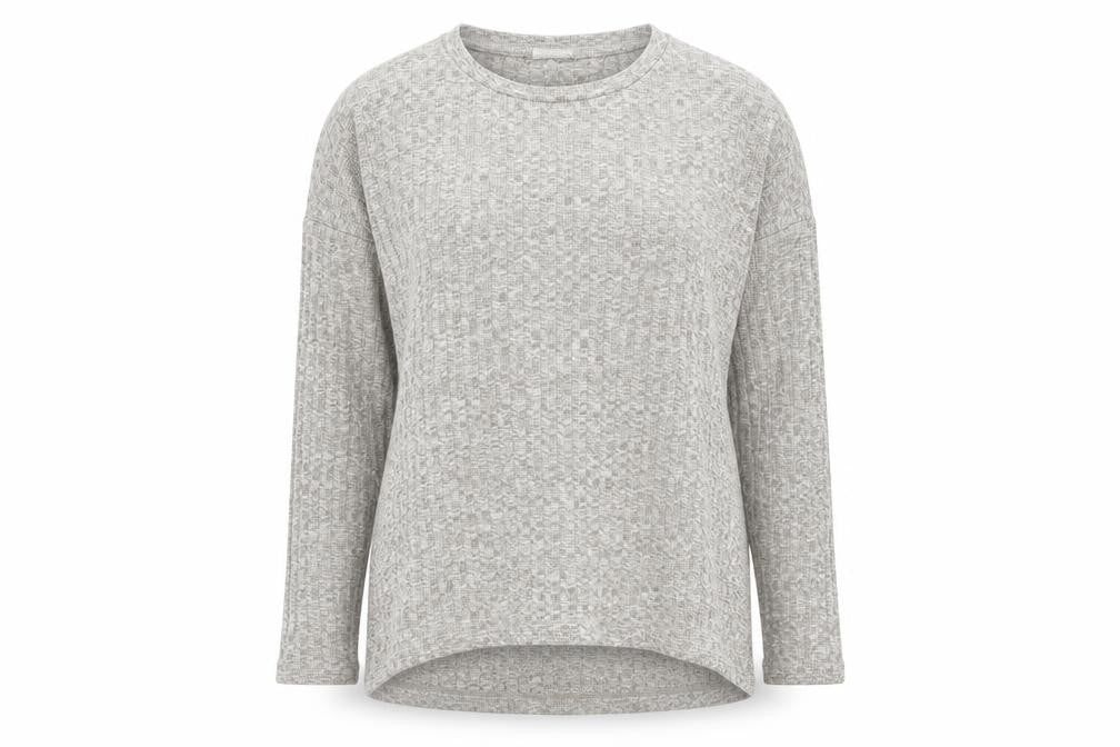 Seed Womens Beige Round Neck Cotton Pullover Jumper Size XS
