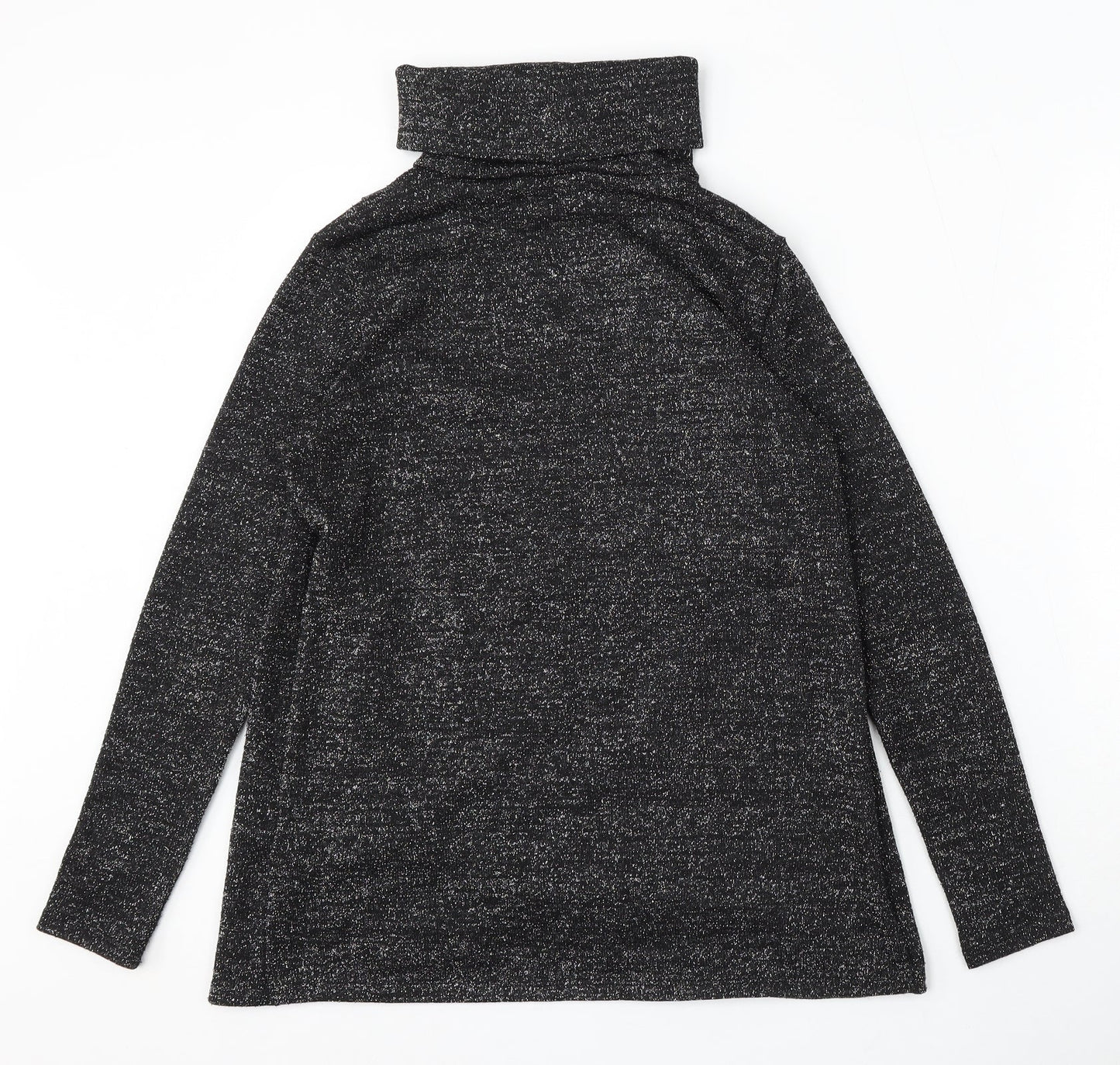 Blooming Marvellous Womens Black Roll Neck Polyester Pullover Jumper Size S
